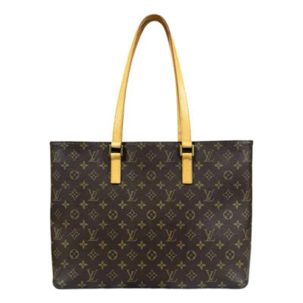 Louis Vuitton Luco Monogram Tote Bag Canvas Brown